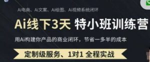 AI实操培训第20-21期线下，0基础保姆级教程，3月最新整理，企业获客、降本增效、打造超级个体-林文副业站